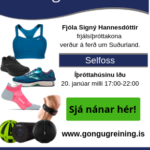 Fjóla Signý Hannesdóttir frjálsíþróttakona verður á ferð um Suðurland. (1)
