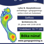 Lýður B. Skarphéðinsson sérfræðingur í göngugreiningu verður á ferð um Norðurland. (3)