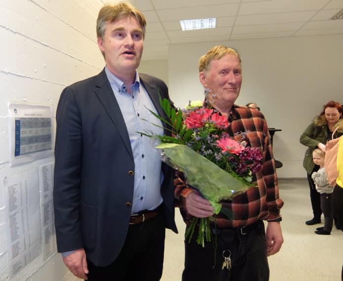 Guðmundur Baldursson kvaddur.