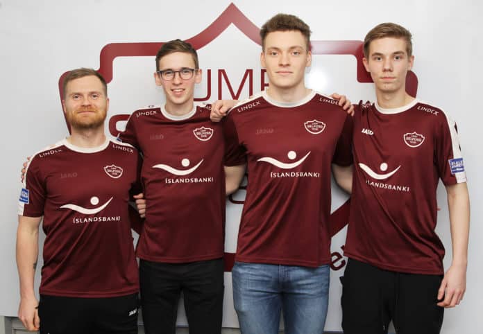 Ingi Rafn, Arilíus, Adam Örn og Valdimar.