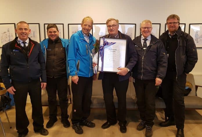 Guðmundur Elíasson heiðraður