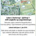 austurvegur lokadur 2019