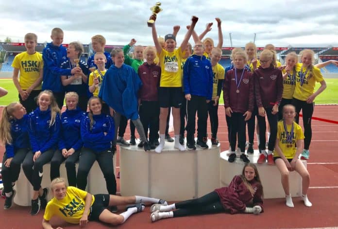 Sigurlið HSKSelfoss á MÍ 11-14 ára 2019