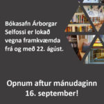 Bókasafnið lokað copy