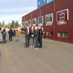 Myndir á stúkunni á Selfossvelli