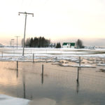 Flóð í Hvítá við Litlu-Reyki 2020 ESO