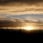 Sólsetur Veður Vetur