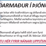 atvinna2 – idnadarmadur – jan 2021