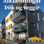 310×400 klæningar þök og veggir