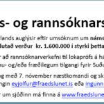 Fraedslunet Visindastyrkur 2021