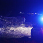 Bílvelta lögreglan