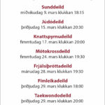 Auglýsing – Aðalfundir 2022