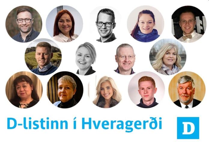 D-listinn Hveragerði 2022