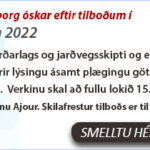 Útboð mar 2022