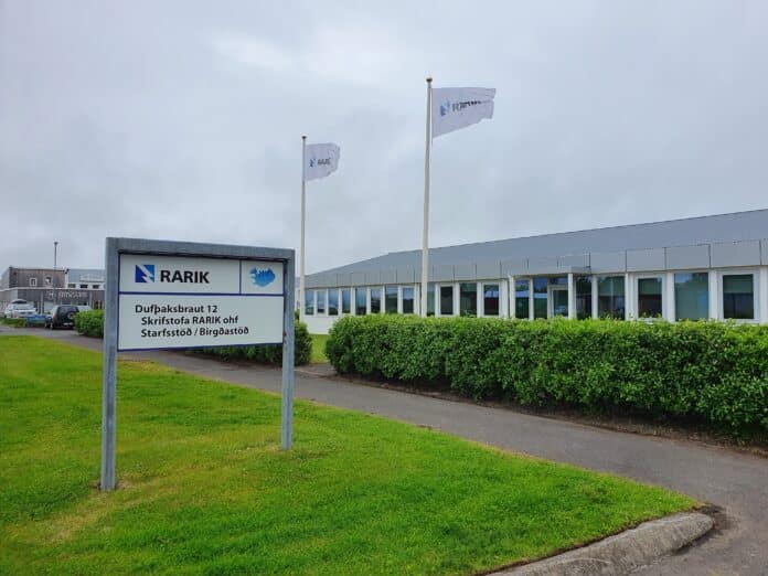 Starfsstöð RARIK á Hvolsvelli.