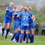 Hamar Íris Sverrisdóttir skorar