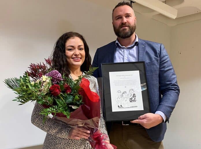 Menningarverðlaun Chrissie Telma og Grétar