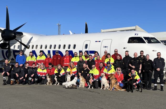 Björgun Egilsstaðaflugvöllur