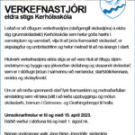 kerholsskoli atvinna apr23