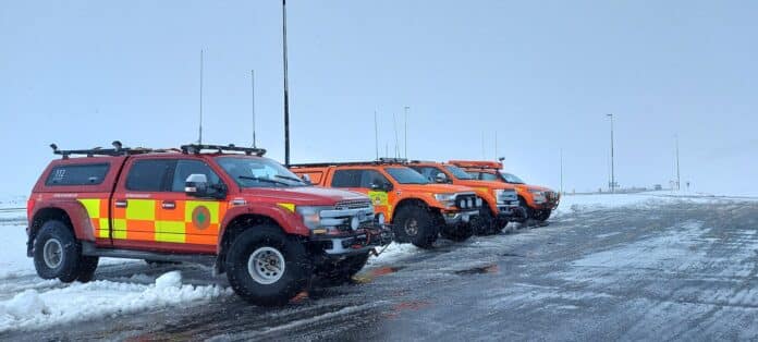 Hellisheiði Björgunarsveitir Litla kaffistofan