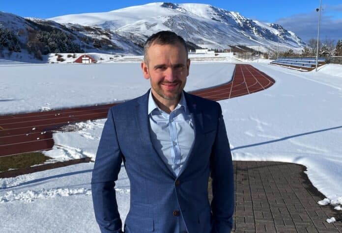 Freyr Ólafsson var endurkjörinn formaður FRÍ í fimmta sinn. Ljósmynd/Aðsend