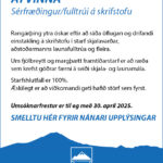 RY Rangarthing ytra Atvinna 0425