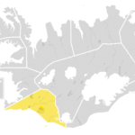 Gul viðvörun vegna hvassviðris
