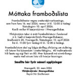 Hveragerði kjörstjórn 2026