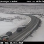 Ekið á mann á Þrengslavegi