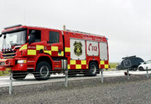 Harður árekstur undir Ingólfsfjalli