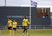 Sjö mörk í fyrri hálfleik og úrslitin ráðin