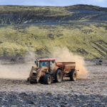 Um þúsund hektarar fá kjötmjöl í ár