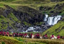 Njálureið frá Fljótshlíðarrétt að Káragerði