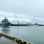 Gestir velkomnir í varðskipið Þór
