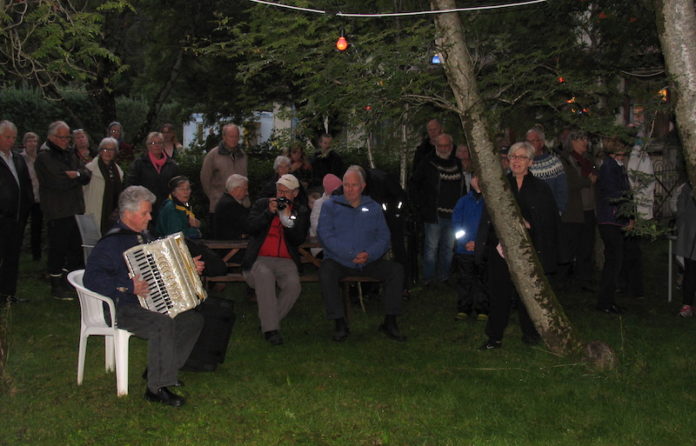 Ljósakvöld í Múlakoti.